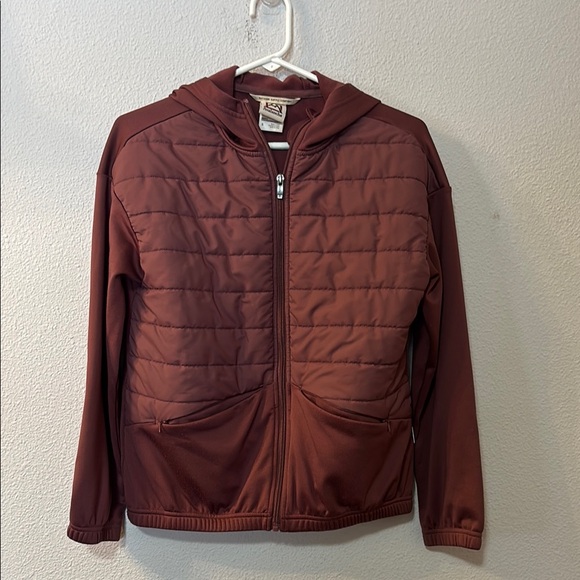 Avalanche Jackets & Blazers - Avalanche Mauve Puffer Jacket with Hood and Quilted Design